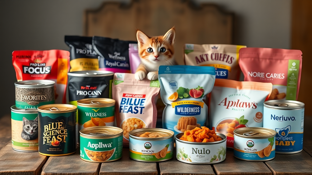 kitten wet foods recommended by vets