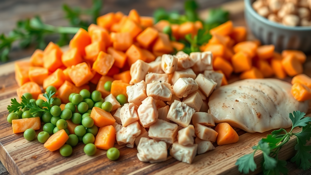 fresh ingredients for dog food for sensitive stomachs